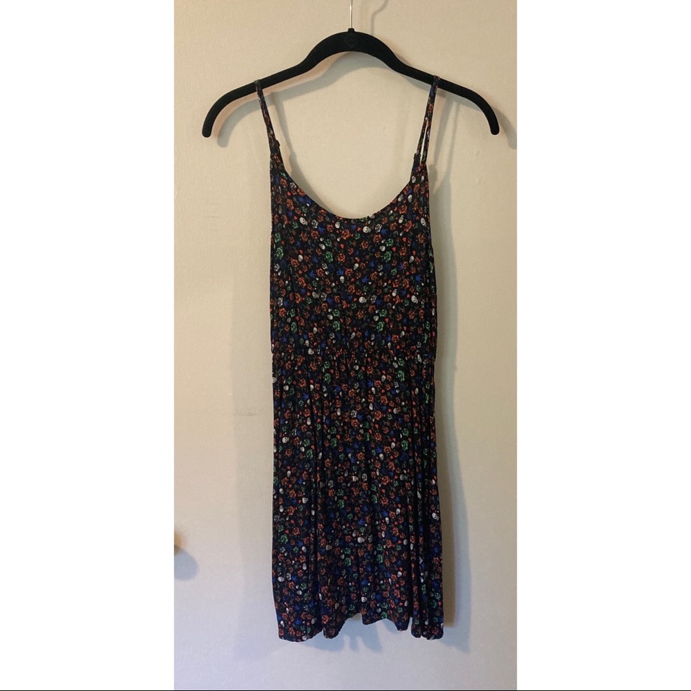 Black/Floral Strappy Dress from Divided by H&M